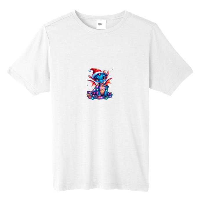 Cute Christmas Dragon Tall Fusion ChromaSoft Performance T-Shirt