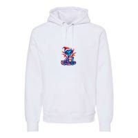 Cute Christmas Dragon Premium Hoodie