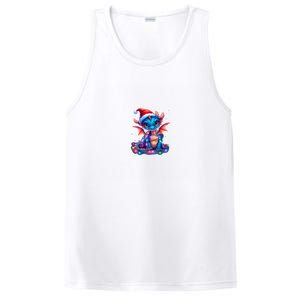 Cute Christmas Dragon PosiCharge Competitor Tank