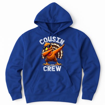 Cousin Crew Dabbing Turkey Thanksgiving Celebration Cute Gift Hoodie