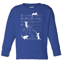 Cute Cat Distressed Music Notes Kitty Piano Musician Meaningful Gift Toddler Long Sleeve Shirt