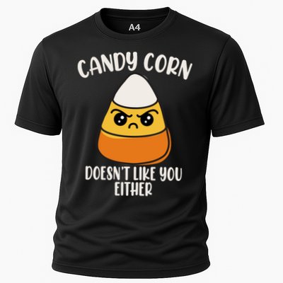 Candy Corn Doesnt Like You Either Funny Halloween Performance Shirt