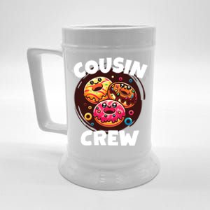 Cousin Crew Donut Lovers Doughnut Squad National Donut Day Gift Beer Stein