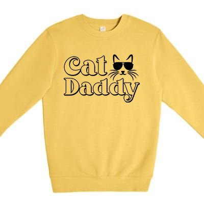 Cool Cat Daddy Premium Crewneck Sweatshirt