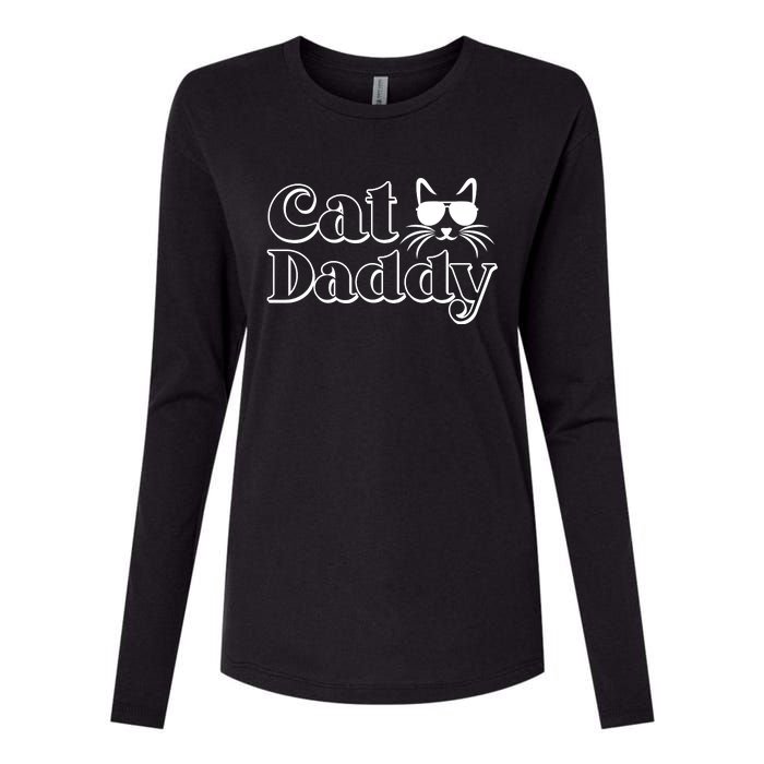 Cool Cat Daddy Womens Cotton Relaxed Long Sleeve T-Shirt