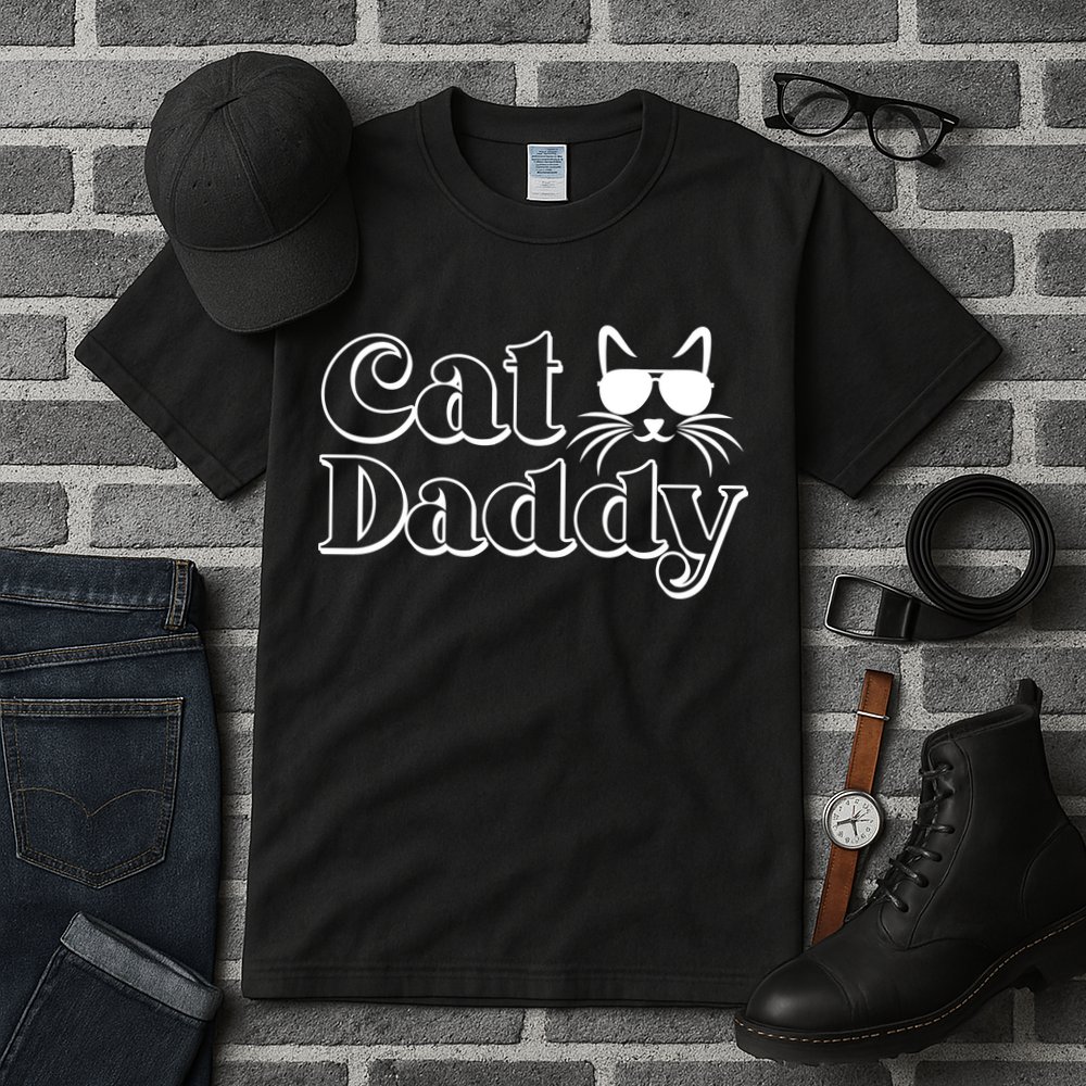 Cool Cat Daddy Tall T-Shirt