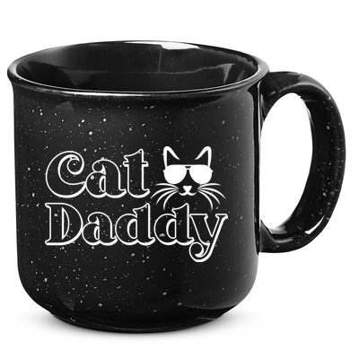 Cool Cat Daddy 15oz Campfire Ceramic Mug