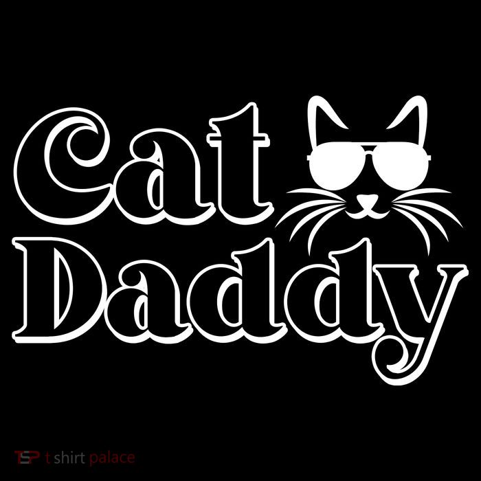 Cool Cat Daddy Drawstring Bag