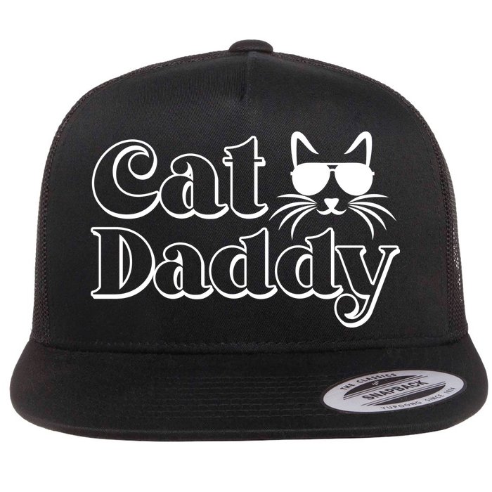 Cool Cat Daddy Flat Bill Trucker Hat
