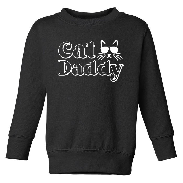 Cool Cat Daddy Toddler Sweatshirt