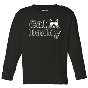 Cool Cat Daddy Toddler Long Sleeve Shirt