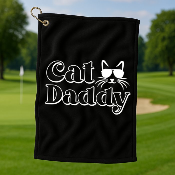 Cool Cat Daddy Golf Towel