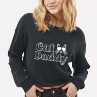 Cool Cat Daddy Cropped Pullover Crew