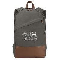 Cool Cat Daddy Cotton Canvas Backpack