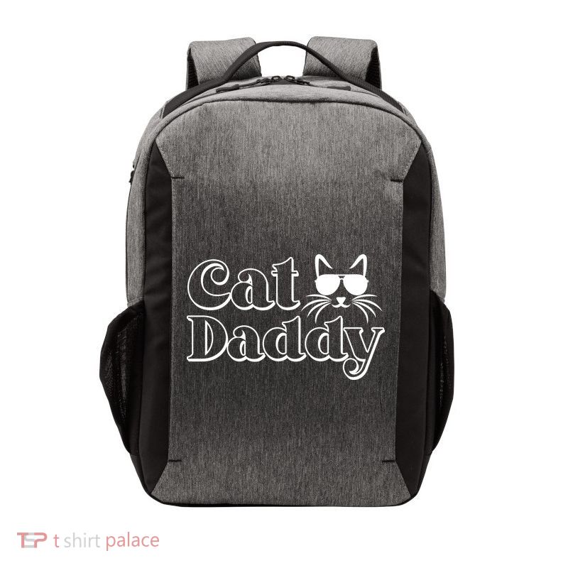 Cool Cat Daddy Vector Backpack