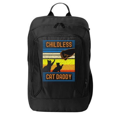 Childless Cat Daddy 2024 For President Matching Parents City Backpack