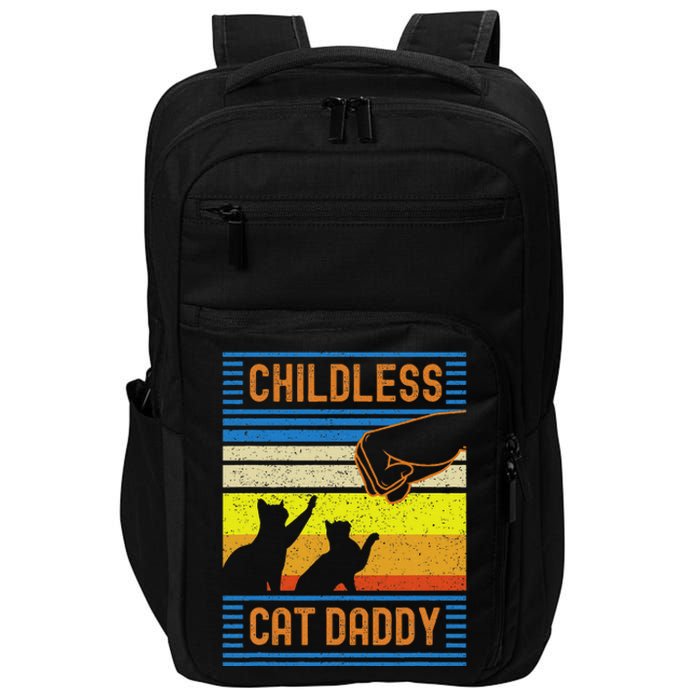 Childless Cat Daddy 2024 For President Matching Parents Impact Tech Backpack