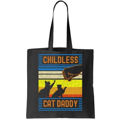 Childless Cat Daddy 2024 For President Matching Parents Tote Bag