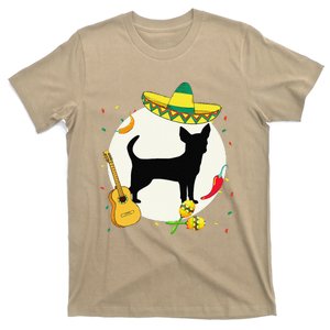 Chihuahua Cinco De Mayo Dog Puppy Lover Mexican T-Shirt