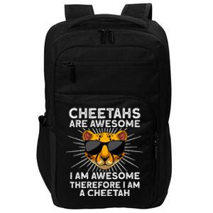 Cute Cheetah Design For Cat Animal Cheetah Lover Impact Tech Backpack