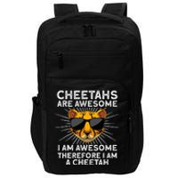 Cute Cheetah Design For Cat Animal Cheetah Lover Impact Tech Backpack