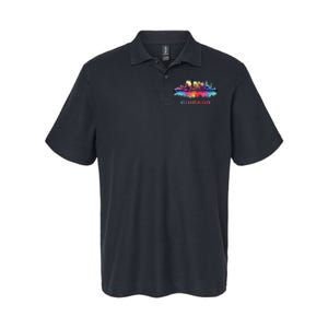 Chicago City Downtown Skyline Softstyle Adult Sport Polo