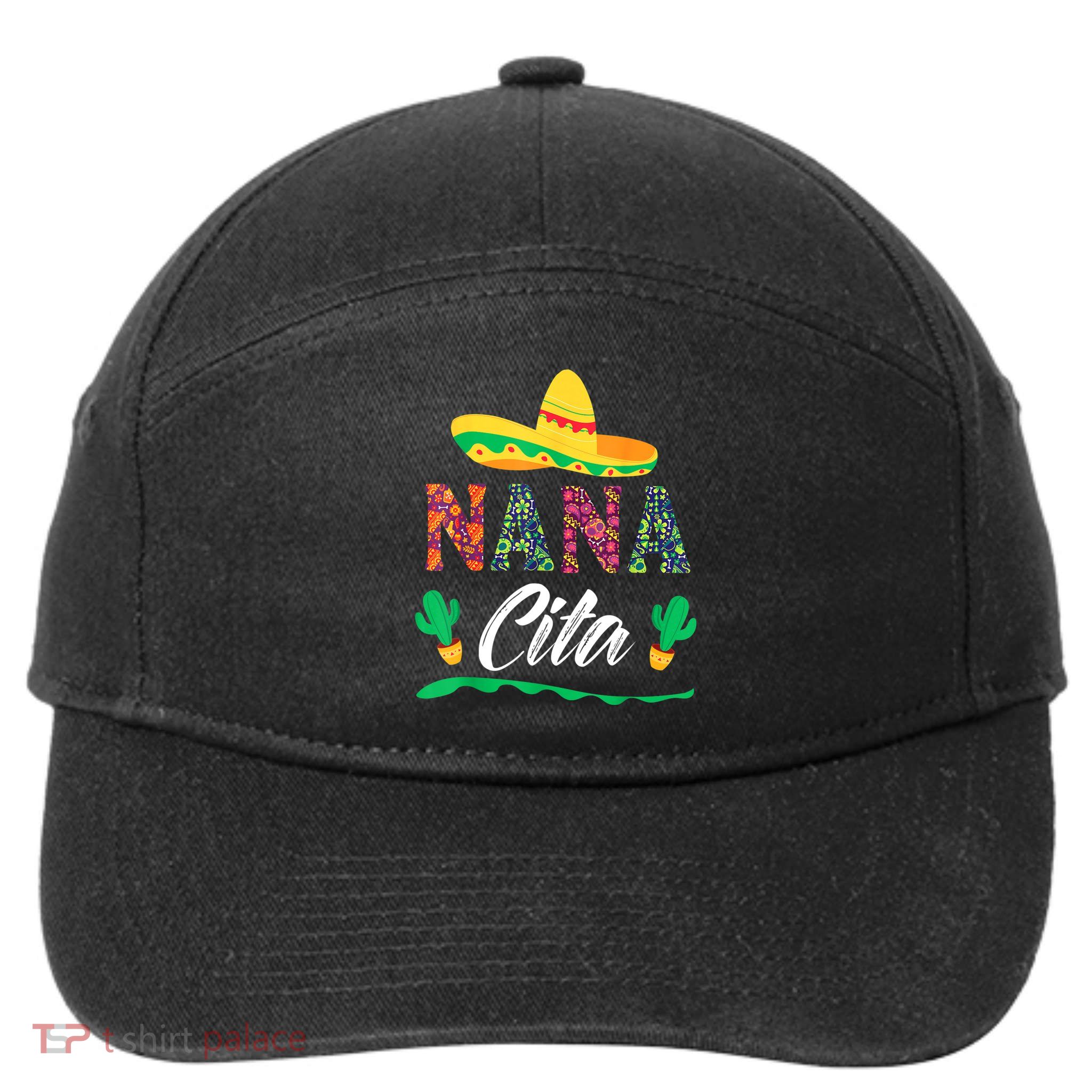 Cactus Cinco De Mayo Costume Mexican Nacho Average Nana Cita 7-Panel Snapback Hat