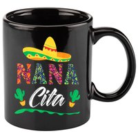 Cactus Cinco De Mayo Costume Mexican Nacho Average Nana Cita 11oz C Handle Ceramic Mug