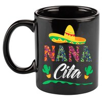 Cactus Cinco De Mayo Costume Mexican Nacho Average Nana Cita 11oz C Handle Ceramic Mug