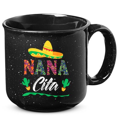 Cactus Cinco De Mayo Costume Mexican Nacho Average Nana Cita 15oz Campfire Ceramic Mug