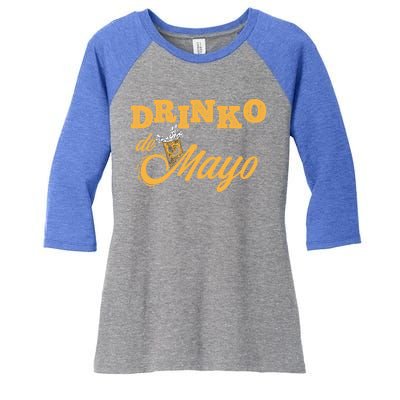 Cool Cinco De Mayo Outfit Mexican Cinco De O De Mayo Gift Women's Tri-Blend 3/4-Sleeve Raglan Shirt