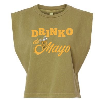 Cool Cinco De Mayo Outfit Mexican Cinco De O De Mayo Gift Garment-Dyed Women's Muscle Tee