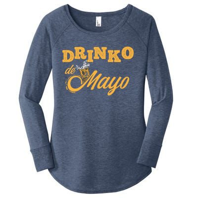 Cool Cinco De Mayo Outfit Mexican Cinco De O De Mayo Gift Women's Perfect Tri Tunic Long Sleeve Shirt