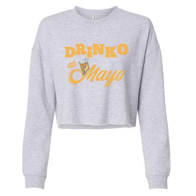 Cool Cinco De Mayo Outfit Mexican Cinco De O De Mayo Gift Cropped Pullover Crew