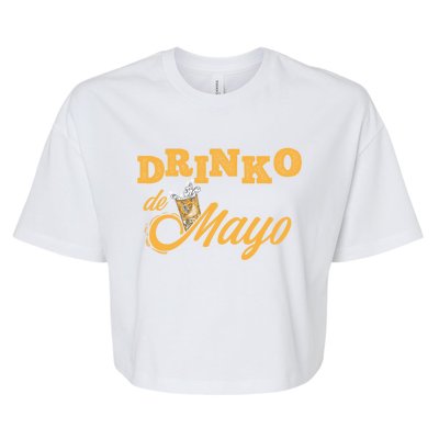 Cool Cinco De Mayo Outfit Mexican Cinco De O De Mayo Gift Bella+Canvas Jersey Crop Tee