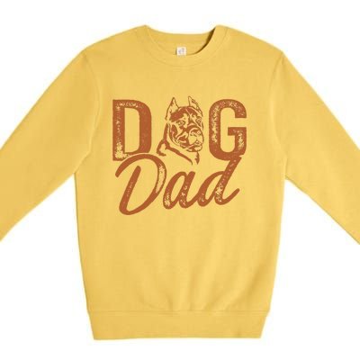 Cane Corso Dog Dad Cane Corso Lover Premium Crewneck Sweatshirt