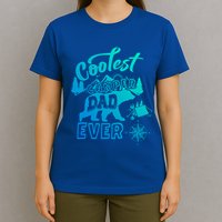 Coolest Camper Dad Ever Bear Camping Fathers Day Meaningful Gift T-Shirt
