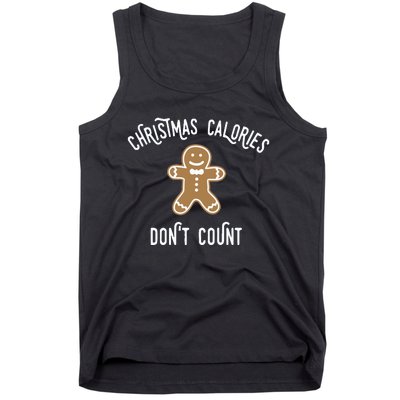 Christmas Calories DonT Count Tank Top