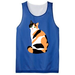 Calico Cat Drawing Calico Lovers Calico Gift Mesh Reversible Basketball Jersey Tank