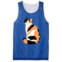 Calico Cat Drawing Calico Lovers Calico Gift Mesh Reversible Basketball Jersey Tank