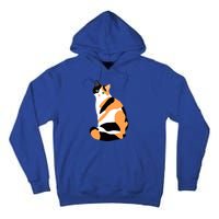 Calico Cat Drawing Calico Lovers Calico Gift Tall Hoodie