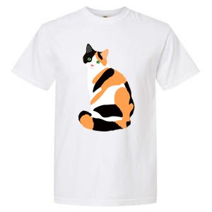 Calico Cat Drawing Calico Lovers Calico Gift Garment-Dyed Heavyweight T-Shirt