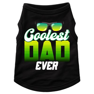 Cute Coolest Dad Around Worlds Coolest Dad Ever Coolest Dad Gift Doggie Tank