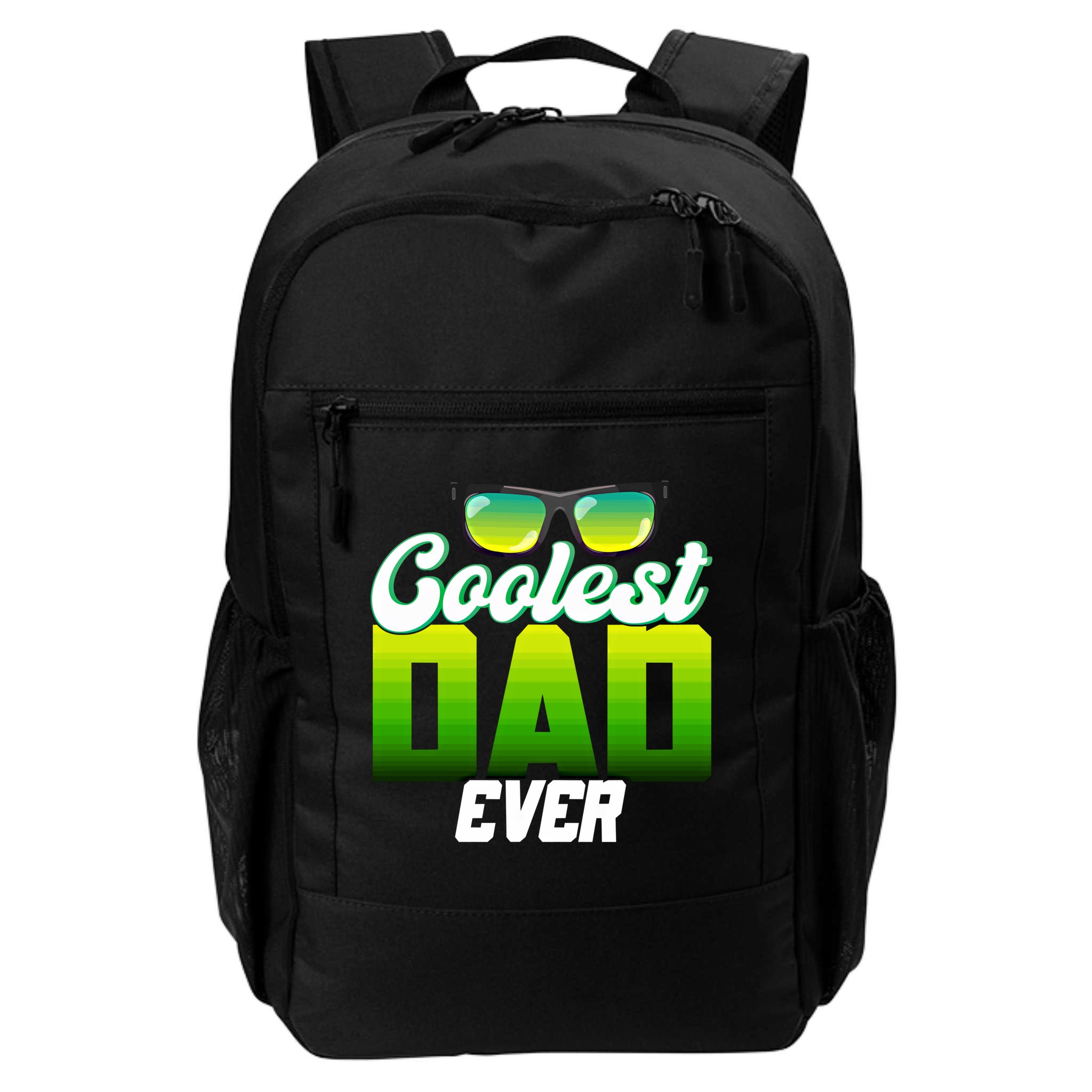 Cute Coolest Dad Around Worlds Coolest Dad Ever Coolest Dad Gift Backpack