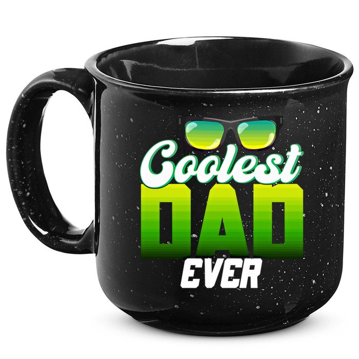 Cute Coolest Dad Around Worlds Coolest Dad Ever Coolest Dad Gift 15oz Campfire Ceramic Mug