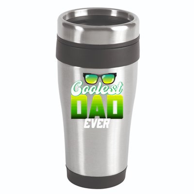 Cute Coolest Dad Around Worlds Coolest Dad Ever Coolest Dad Gift 16oz Travel Tumbler