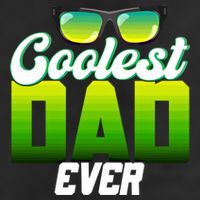 Cute Coolest Dad Around Worlds Coolest Dad Ever Coolest Dad Gift 25L Jumbo Tote