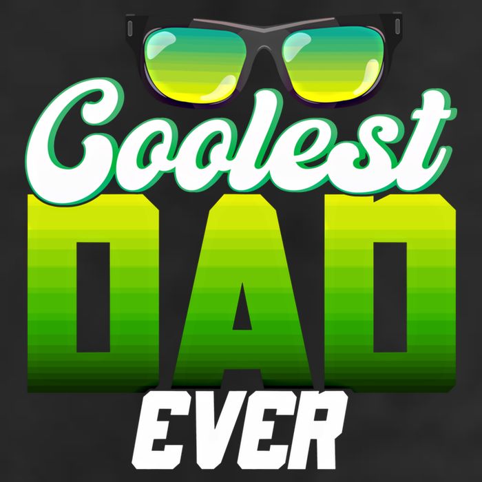 Cute Coolest Dad Around Worlds Coolest Dad Ever Coolest Dad Gift 25L Jumbo Tote