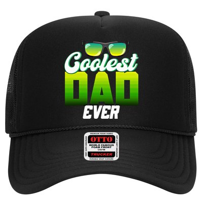 Cute Coolest Dad Around Worlds Coolest Dad Ever Coolest Dad Gift Trucker Hat