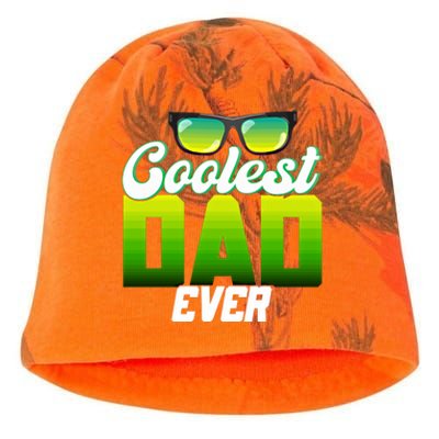 Cute Coolest Dad Around Worlds Coolest Dad Ever Coolest Dad Gift Kati - Camo Knit Beanie